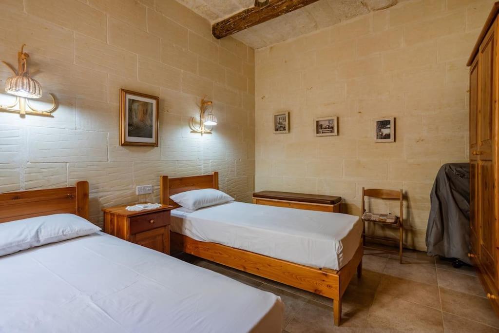 Gozo Rustic Farmhouse With Stunning Views And Swimming Pool Sannat Exterior foto