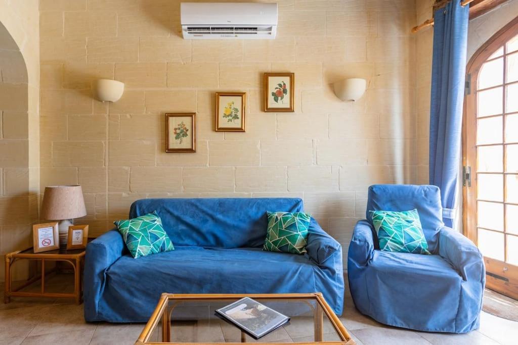 Gozo Rustic Farmhouse With Stunning Views And Swimming Pool Sannat Exterior foto